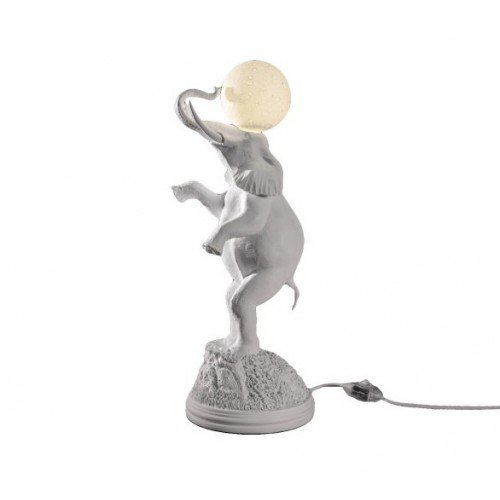Lámpara dede sobremesa elefante y luna